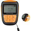 Eurowagens 2 In1 Ottica Potenza Metro Luce Rossa per W LCD Mini Ricaricabile Fibra Te