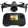 Toladrone Drone con fotocamera 1080P per adulti, Drone RC con telecomando con schermo