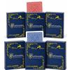 Modiano Ramino Rosso E Blu (3+3) Carte Jumbo Da Indice In Acetato Plastica