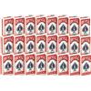 BICYCLE 24x Carte Da Gioco Rosse Rider Back Bridge Bulk Per Club Bridge