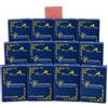 MODIANO 12x Modiano Ramino Red Carte Jumbo Indice In Plastica BULK