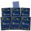 MODIANO 6x Modiano Ramino Blue Jumbo Index Card In Plastica Per Partite