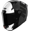 NOLAN Casco Integrale in Carbonio NOLAN X-804 ST STACCO - (Carbonio/Bianco/Nero)