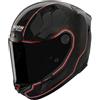NOLAN Casco Integrale in Carbonio NOLAN X-804 ST ASSO - (Carbonio/Rosso)