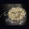 Giocoplast Natale 200 Gocce led Bianco cal Filo Rame 20 m a Batt. C/telecomando