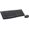 Logitech MK295 Kit Mouse e Tastiera Wireless | Layout ‎Americano QWERTY - Grigio