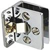 BE-TOOL - Cerniera fissa in lega di zinco per doccia, per armadietti, vetri, porte in vetro da 5-8 mm