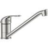 FORIOUS Rubinetto Cucina, Miscelatore Cucina Monocomando Girevole a 360°, Rubinetto Cucina in Acciaio Inox con Flessibili Acqua Calda e Fredda da 60 cm
