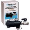 MEGACLIMA Filtro Defangatore Magnetico 3/4 con Valvola Universale | Per Caldaie a Condensazione | Magneti 11000 Gauss | Antimpurità | Facile da Installare ESMAGT02PR