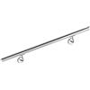 Froadp Corrimano Inox AISI304 Contro il Ringhiera della parete per Scala interni ed esterni(Argento, 100cm)