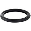 GEBERIT 362.771.00.1 Guarnizione con labbri DN 40 per tubo di scarico, nero