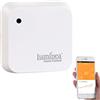 Luminea Home Control Sensore di luce e crepuscolare WiFi per esterni Luminea Home Control NX4679, IP55, bianco