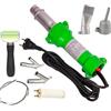 Beyondlife 1600w Pistola Termica ad Aria Calda Torcia Saldatore Saldatore Plastica Saldatore Pistola di Saldatura Per Pavimento, Con Illuminazione a Led