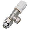 RBM Valvola radiatore a vite inversa F 1/2 Termostatizzabile RBM