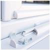 ETOCIM Gocciolatoio PVC Quarto di Tondo 20x16 mm per Porte e Finestre - 90 cm | Montaggio semplice con un metro, una sega e un cacciavite