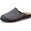 Fly Flot Ciabatte Uomo in Tessuto, Sottopiede in Pelle Antishock, Sandali