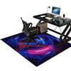 Tkuhknag Tappeto per Sedia Gaming, Tappeto Sedia Ufficio Antigraffio, Tappeto per Sedia con Ruote, Tappeto Salvapavimento Protezione Parquet, Tappetino Protettivo Resistente per Pavimenti Duri 120 x 150 cm