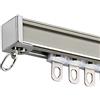 Generic Robusto Binario Per Tende Da Esterno - 70-600CM - Binario Tenda Soffitto Scorrevole Con Accessori Di Montaggio - Bastoni Binari Per Tende(Gray,10.8FT/330CM)