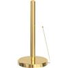 MINISMUS Porta Rotolo da Cucina, Porta Scottex, Oro Lucido | Portarotolo da cucina, porta scottex cucina, portascottex da cucina, acciaio inox, Oro Lucido
