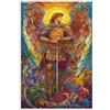 RIAVBAODG Archangel Michael Quadro Su Tela Canvas Da Parete Angel Decorazioni Quadri Su Tela Stampa Pittura Poster Di Arte Per Soggiorno Camera Da Letto Corridoio Bar 16x24inch(40x60cm)