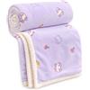 Highdi Plaid Divano Letto Invernale, Coperta Regalo Ragazza Viola 150x200cm | Ampia Coperta Invernale per Letto Singolo e Divano, Morbido Pile Caldo Perfetto Come Idea Regalo per Ragazze