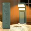 Gritin Gen 3 Luce per Lettura Libri a Letto-2 Sorgenti Luminose, 5 Colori | 14 LED Full Spettro per Occhi,5 Luminosità,3 Modi Luce,650mAh Lunga Durata,Ricaricabile Lampada a Lettori-Verde scuro