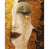 Artnapi Dipingere con i Numeri Adulti Senza Telaio | Fai da Te Dipinto a Mano | Lacrime dorate di Gustav Klimt | Kit per Principianti e Adulti | Set Incluso Colori Acrilici & Pennelli | Tela 40x50 cm