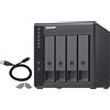 QNAP TR-004 enclosure per unit di archiviazione enclosure per HDD/SSD Nero 2,5/3,5"