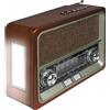 LTC Audio Radio portatile LTC Bluetooth FM/AM/SW USB Pannello solare LXLTC103UBT
