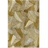 Hanse Home Collection GmbH Tappeto interno ed esterno Villeroy & Boch modello Eugene, colore oro nero, resistente alle intemperie e robusto - 200x285 cm