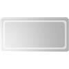 vidaXL Specchio da bagno LED, trasparente, 100 x 50 cm, vetro temperato, marca vidaXL