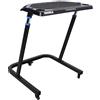 Selius Supporto per laptop regolabile in altezza - Nero - Scrivania portatile per fitness - Superficie antiscivolo - Ideale per cyclette da indoor