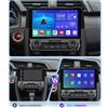 Selius Autoradio Doppio DIN - Schermo touchscreen da 9 pollici - Potenza 4x45W - Sistema Android 12