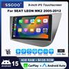 Selius Autoradio Android da 9 pollici - 4+64 GB di memoria - Doppio DIN - Corpo in plastica