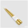 Edg Enzo De Gasperi Set 2 Candele a Stelo H25 Ø2,2 cm Oro - Candele Decorative Natale