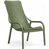 Nardi Net Lounge Poltrona Agave Polipropilene Impilabile