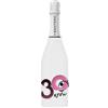 BRANDGIFT.IT Bottiglia Personalizzata Compleanno Santero 958 Spumante Extra Dry Perlage Floreale Bottiglie Personalizzate Anni Compiuti Ottimo Regalo Per Brindisi Originali (FUCSIA, 30 ANNI)