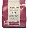 Callebaut GELOPAST LA QUALITA' AL SERVIZIO DEL GELATO. Callebaut RB1 Ruby (33,6%) - Cioccolato al latte Rosa - confezione da 400gr