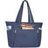 KTUEOV Borsa Donna Grande, Tote Bag Università Shopping Bag in Velluto a Coste Borse Tote Donna Borsa Lavoro Porta PC 15.6 Pollici Leggero Borsetta Insegnante per Viaggo Scuola Palestra