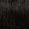 Elailite Extension Capelli Veri Clip 2 Ciocche Singole 100% Human Hair Naturali Silk Lace 40cm 40g #1B Nero Naturale