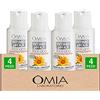 Omia Detergente Intimo Ecobiologico con Calendula, Protettivo e Lenitivo, Antinfiammatori Naturali, Senza Parabeni e Coloranti, pH 4,5-4x250ml