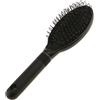 Suammiitstrieadea Spazzola per parrucche ad anello per extension in silicone con micro anello, colore: nero