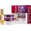 Karseell Viola Maschera Capelli e Maca Essenza Olio Capelli Neutralizza Il Tono dell'Ottone per Capelli Biondi, Platino, Bianchi o Grigi, 50ml + 500ml