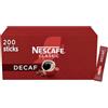 Nescafe NESCAFÉ Classic Deca Caffè Solubile Decaffeinato, 200 Bustine 360g Bustine monoporzione di caffè solubile decaffeinato (200x1,8g)