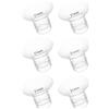 Hranio Inserti flangiati per tiralatte e accessori Kit di dimensionamento della flangia compatibile con Momcozy Inserto flangia per tiralatte Lansinoh/Spectra/Haakaa/Nullie/Medela tiralatte elettrico (21 mm