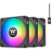 Thermaltake CT120 EX ARGB - Ventola di raffreddamento inversa PC (3 ventole), connessione magnetica, sincronizzazione scheda madre 5 V, 16,8 milioni di colori, 9 LED indirizzabili, ventola per