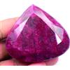 gemsmyriad 955.5 CT Naturale Grande Rosso Rubino Certificato Earth-Mined Pera Taglio Loose