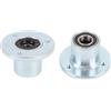 Jectse Abbina Mozzi di Ruote Anteriori 17 Mm, Mozzi di Cerchioni a Ruota con Cuscinetto e Guarnizioni, Lega in Acciaio Ad Alta Durezza, per Go Kart Atv Karting Utv Quad Bici