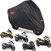 Rebeca Shop Telo Coprimoto Felpato e Impermeabile In Tessuto PVC Compatibile per T-Max 500 530 560 XL Scooter Moto Motociclo Motorino.