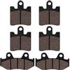 Cnornus Pastiglie Freno Anteriori e Posteriori per Suzuki AN400 AN 400 Burgman Skywave 400 1999-2006 AN 250 W X Y Burgman 1998-2000